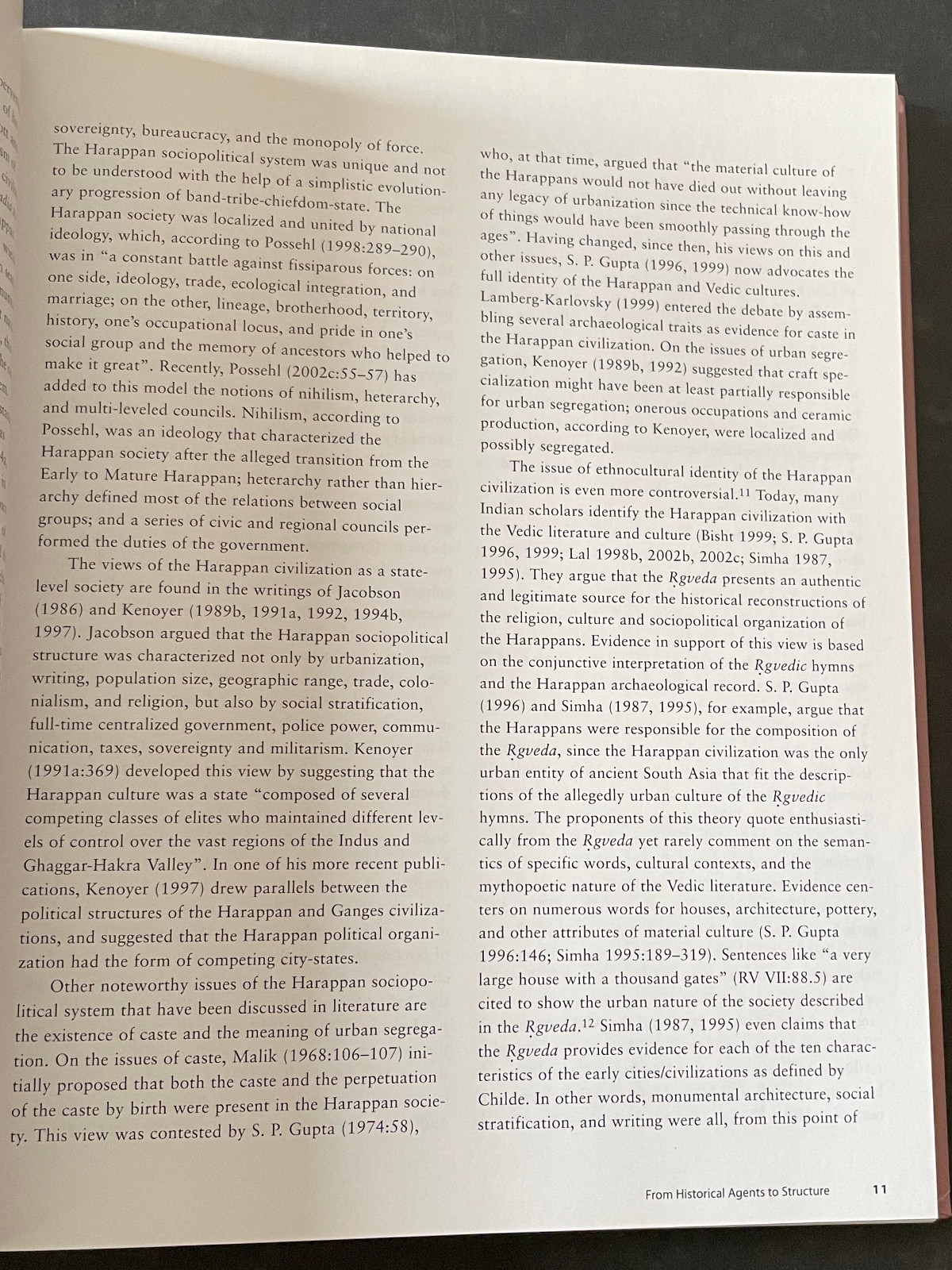 From Harappa to Hastinapura – Earliest South Asian City and Civilization HC 2008