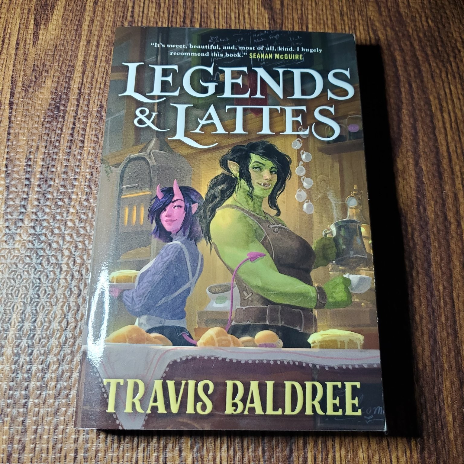 Legends & Lattes Travis Baldree 2022 First Edition Fantasy Tor