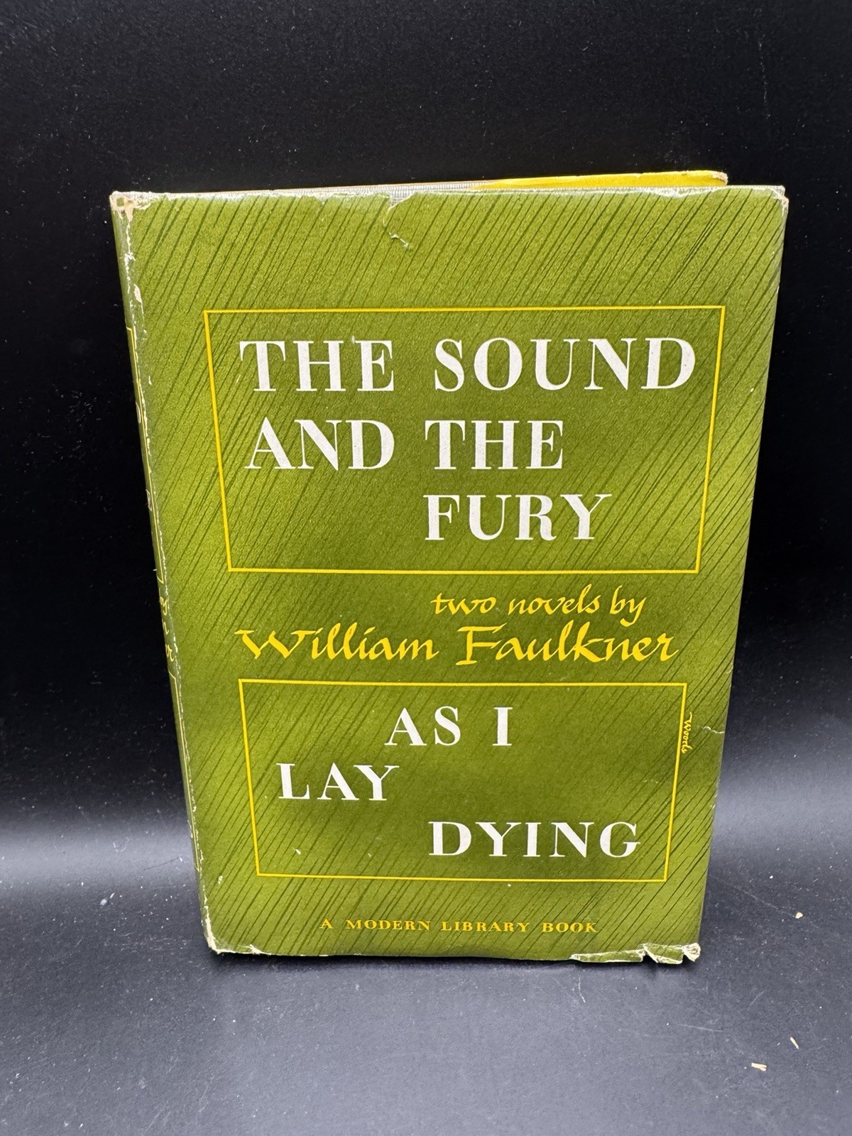 The Sound and The Fury, As I Lay Dying by William Faulkner Modern Library #187
