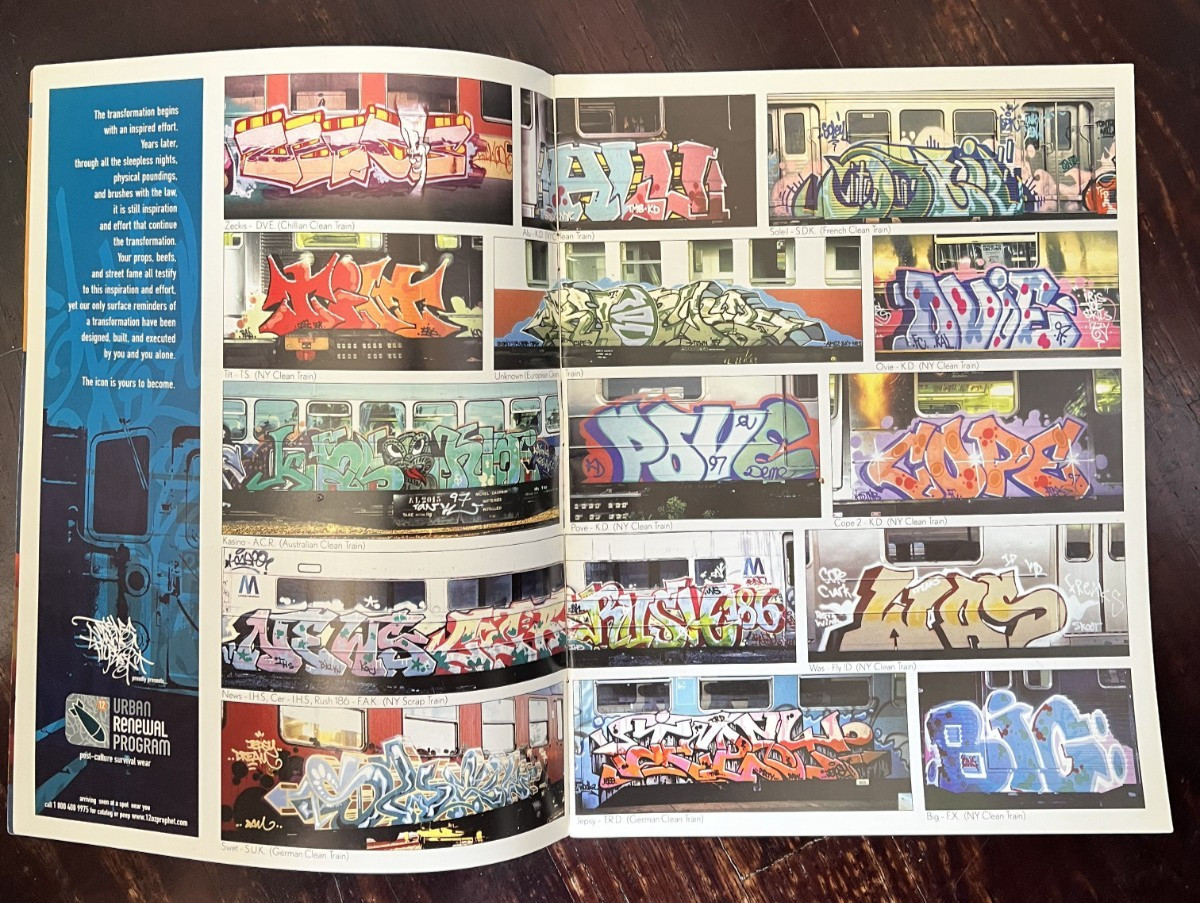 12 Ounce Prophet Issue 6 Graffiti Magazine 12 Oz Prophet RARE! OOP! Os Gemeos