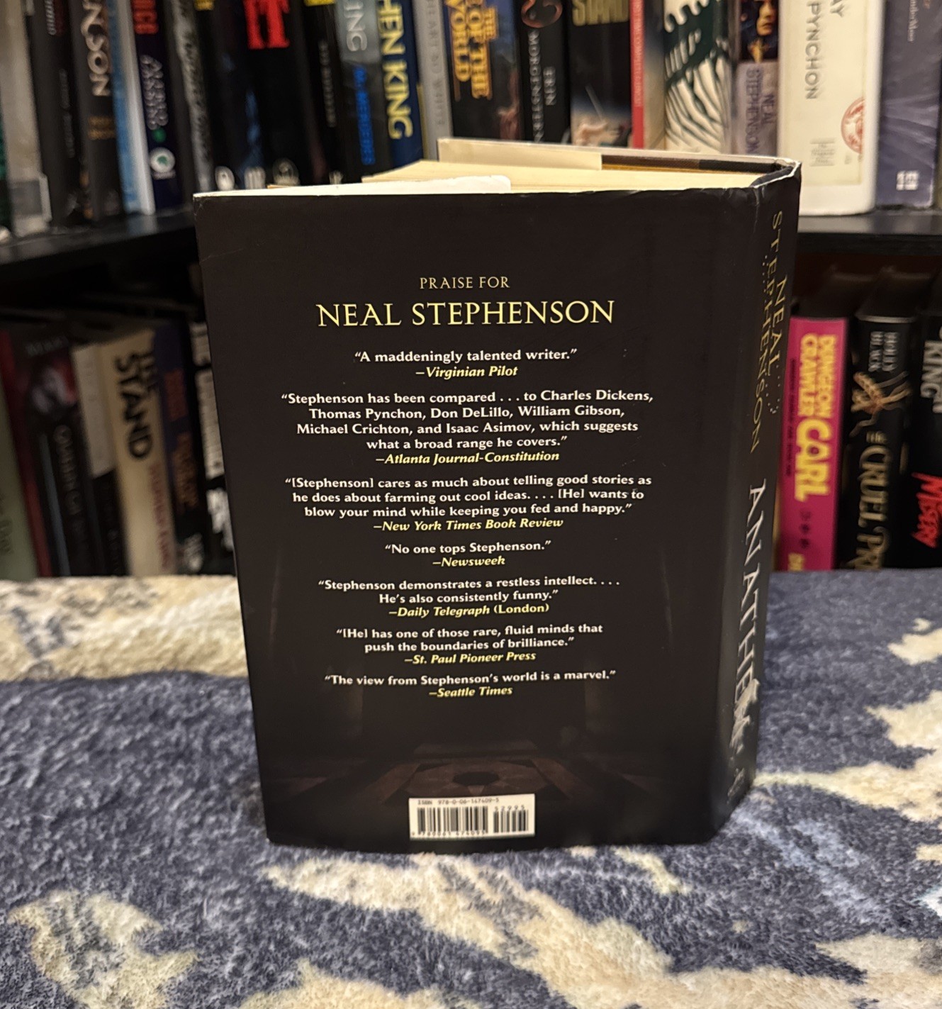 Anathem by Neal Stephenson (2008, Hardcover) First Edition/1st Print, ACCPT