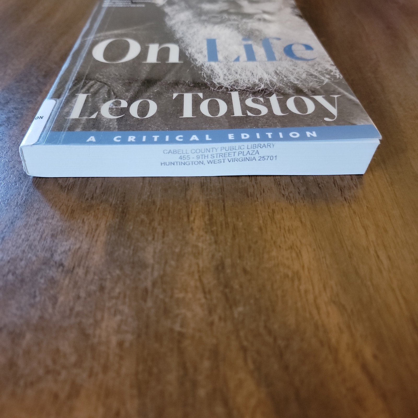 On Life: A Critical Edition Leo Tolstoy