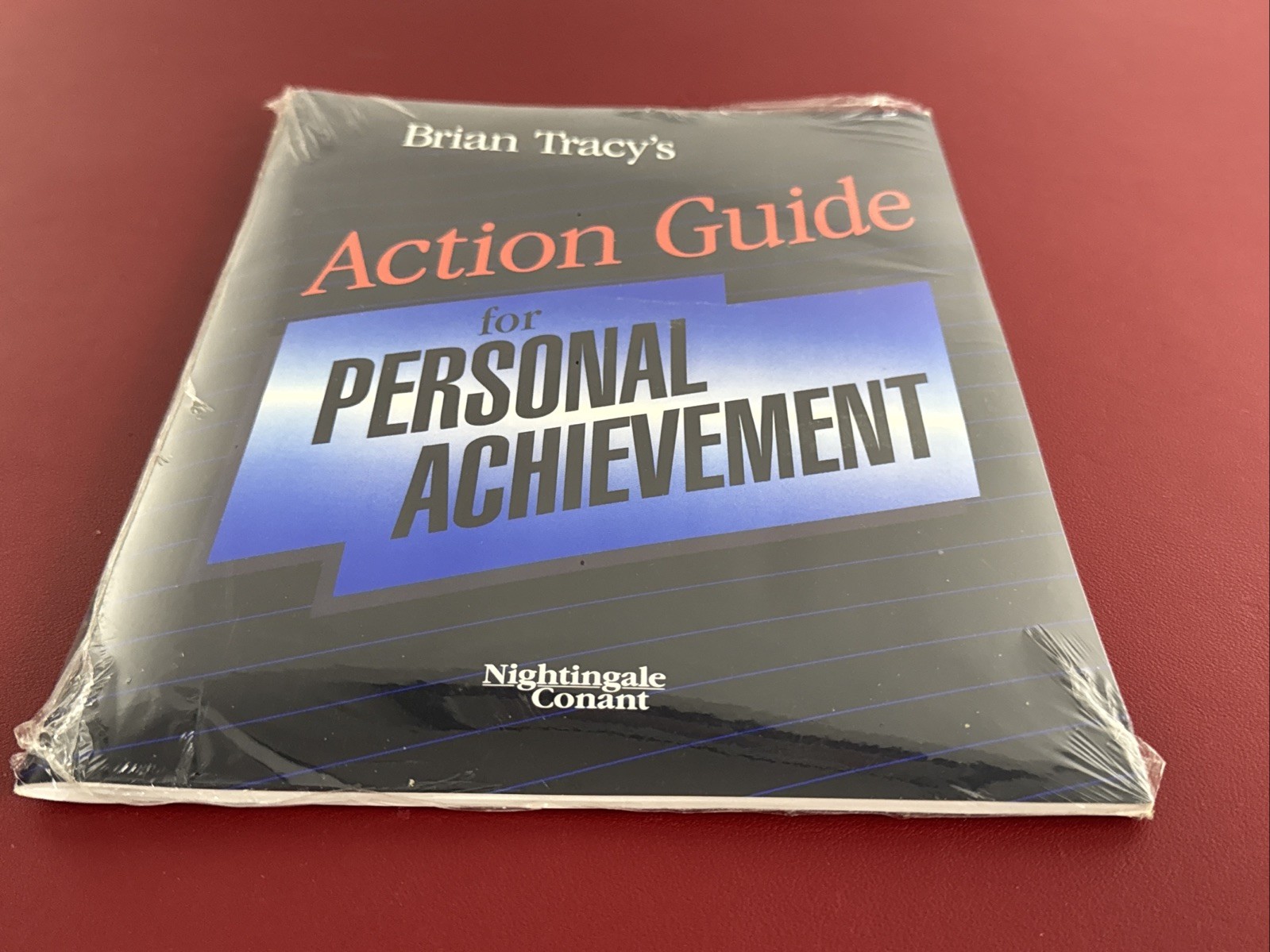 New-Sealed, Brian Tracy’s Action Guide for Personal Achievement Workbook Guide