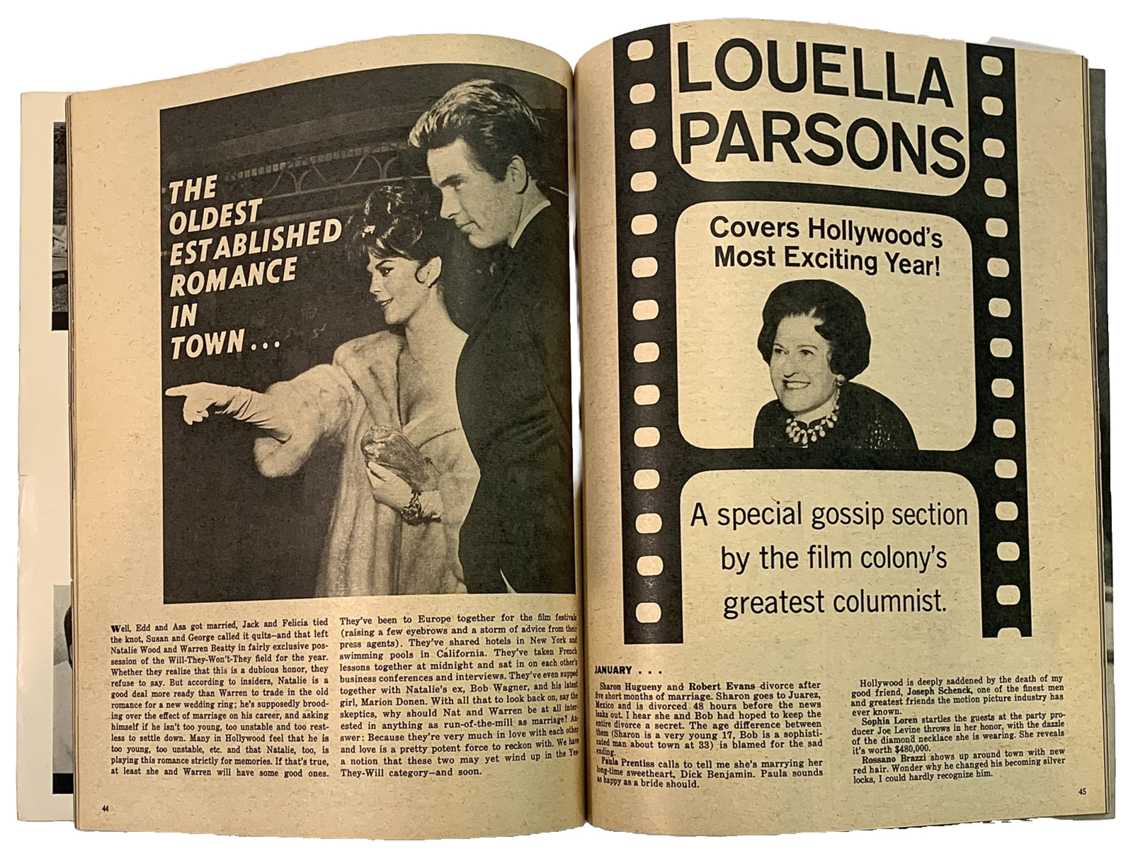 Connie Stevens Vince Edwards Modern Screen’s Hollywood Yearbook 1963 – 80 Pages