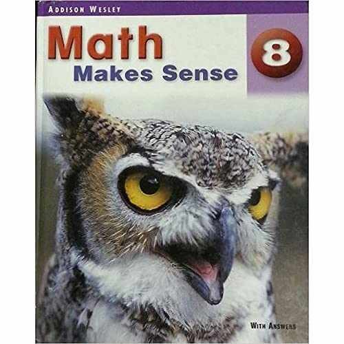 MATH MAKES SENSE 8 – Hardcover, by Trevor Brown et al – Acceptable
