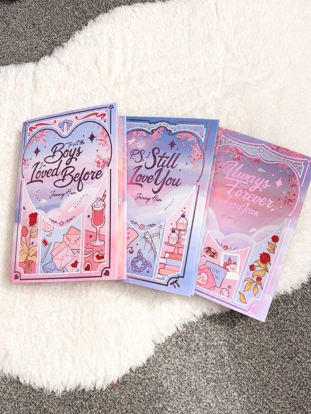 Fairyloot *SIGNED* To All The Boys Ive Loved Before Trilogy by Jenny Han