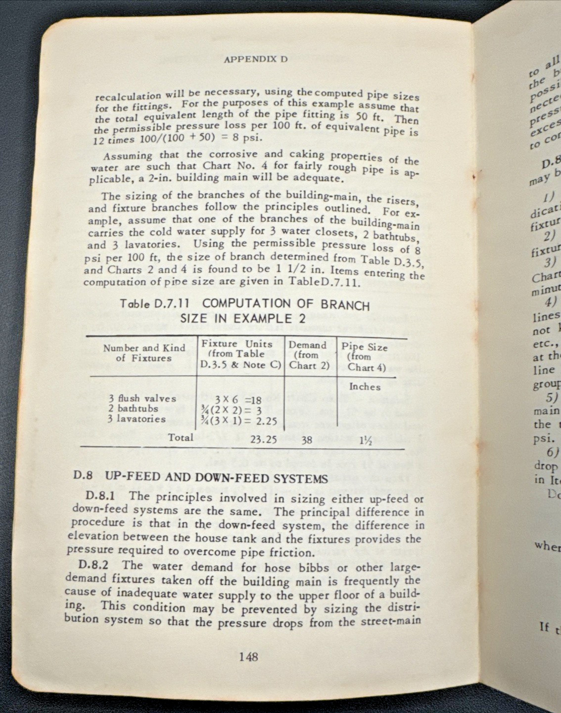 VTG 1955 National Plumbing Code Book ASA A40.8-1955 SC 174 Pages Illustrated