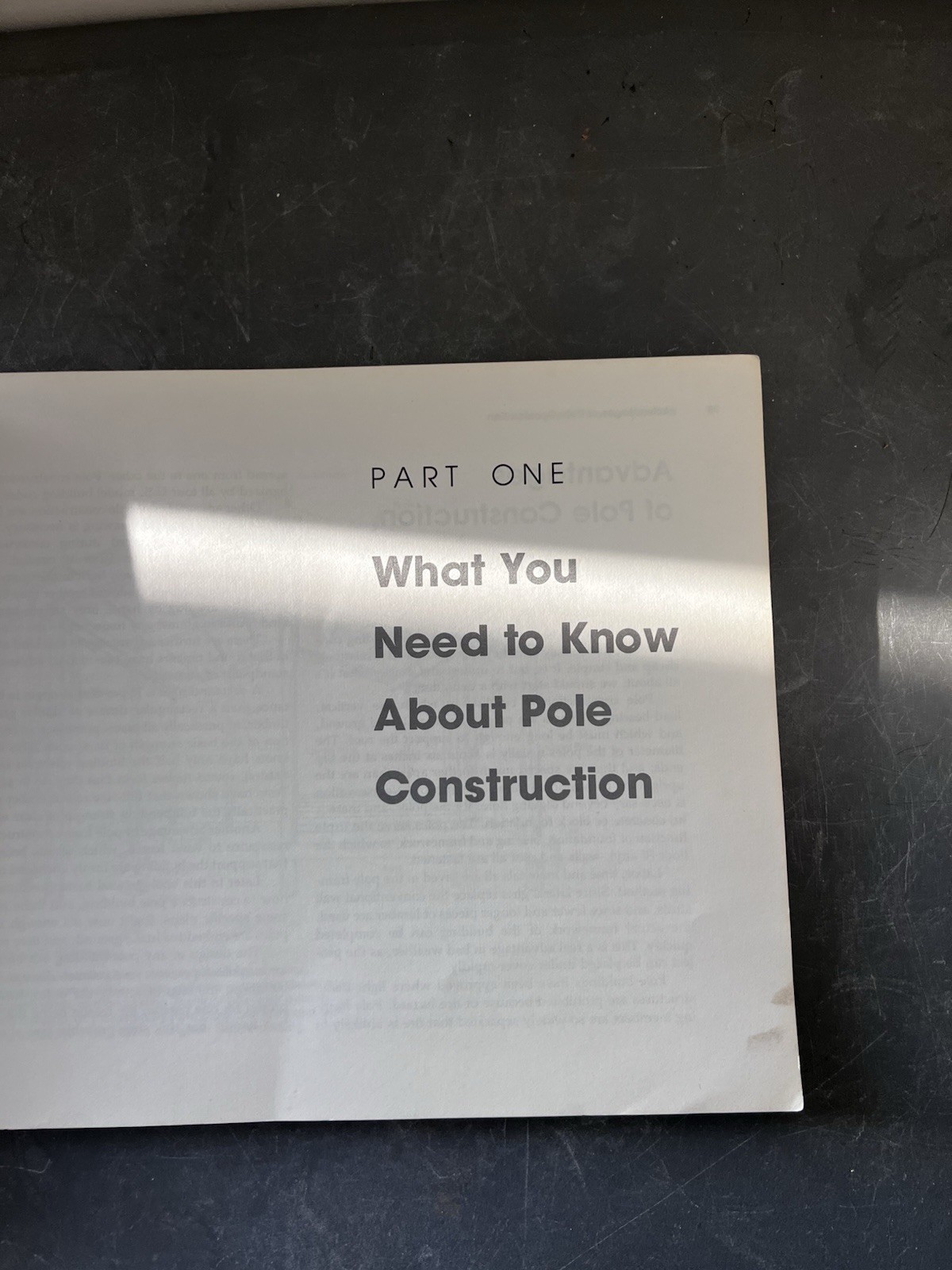 Pole Building Construction Doug Merrilees 1979 Home House Building DYI