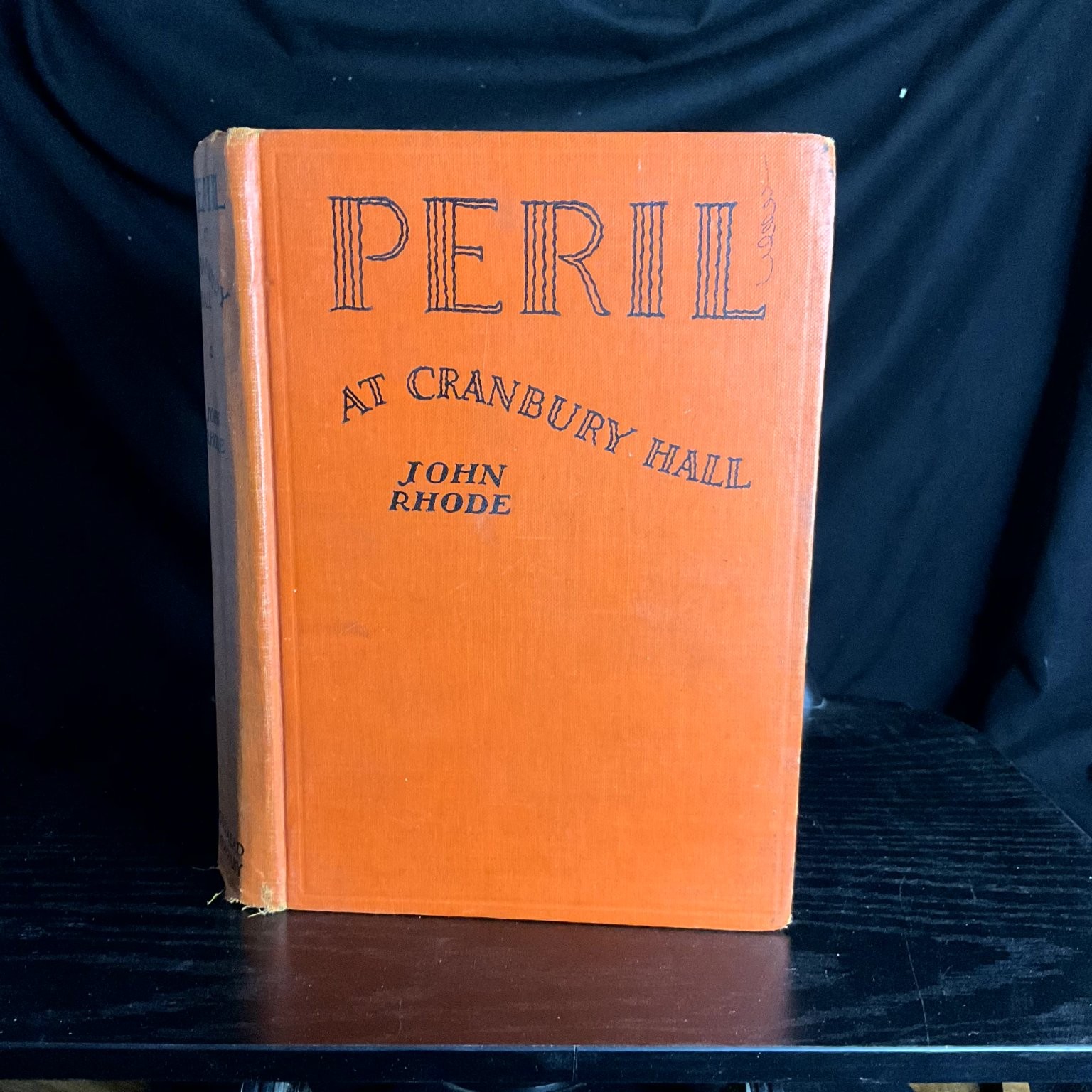 Peril at Cranbury Hall John Rhode 1930 Vintage Mystery Novel