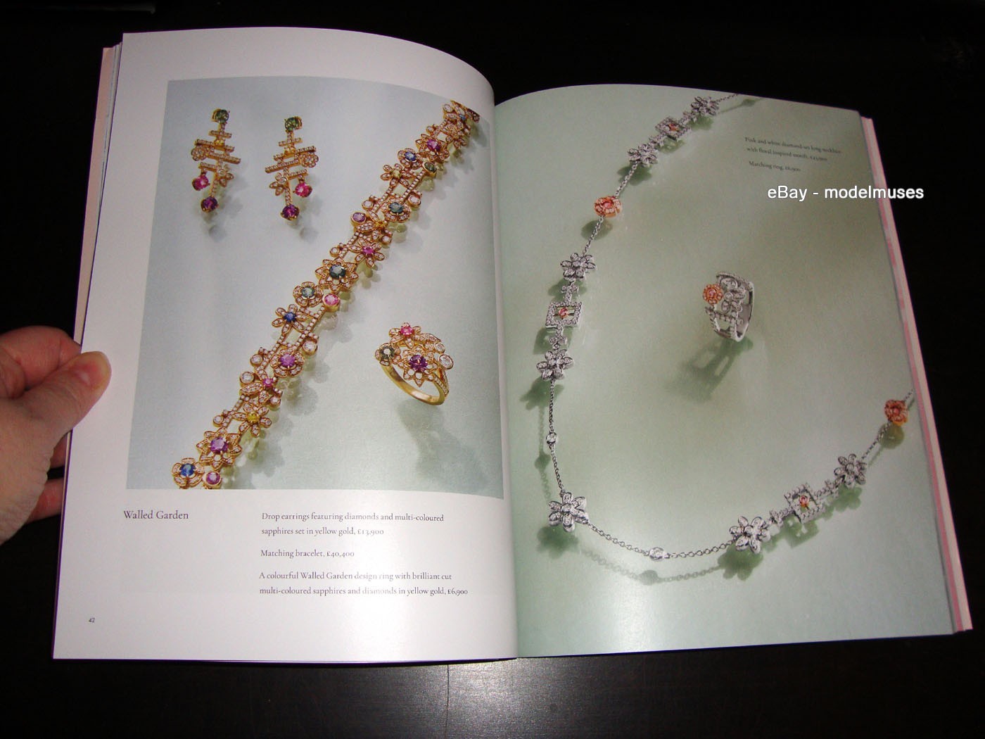 BOODLES Luxury Jewelry Softcover CATALOG 2024 THE SPENCER TWINS – 132 Pages