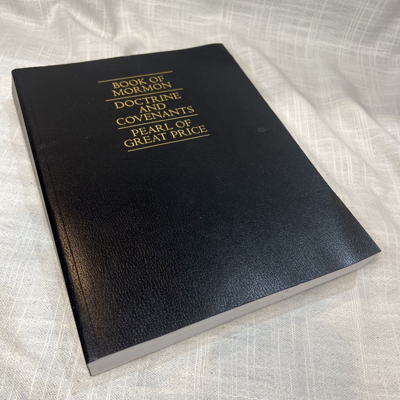 LDS Triple Combination 8.5 x 11″ Extra Large Print Scriptures Book of Mormon D&C