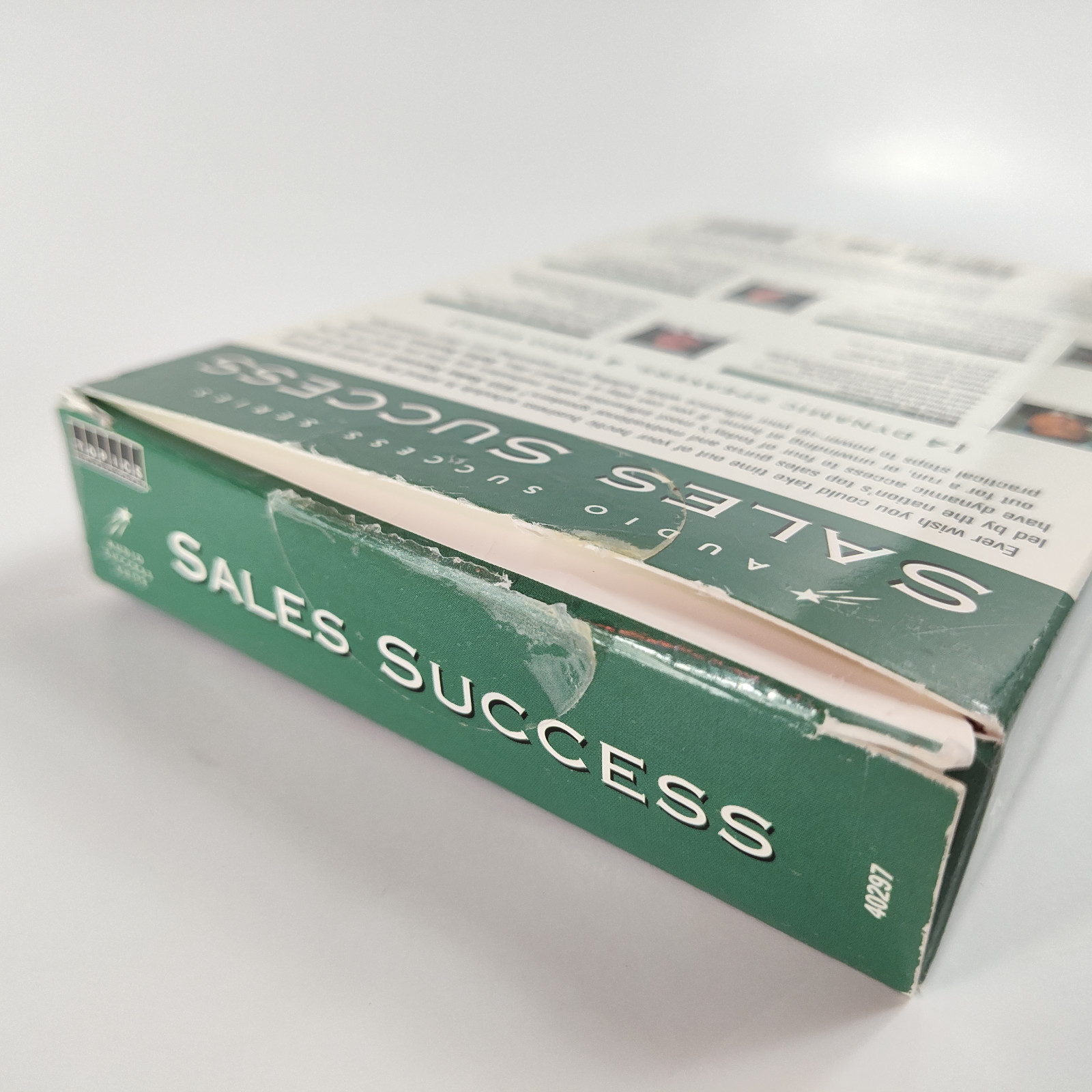 Sales Success Motivational Sales Training 4 AUDIO CDs From Connecting to Closing