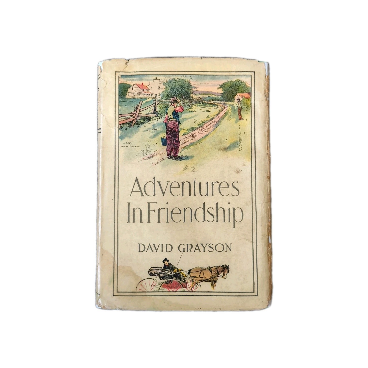 Adventures In Friendship by David Grayson 1925 Grosset Dunlap vintage antique