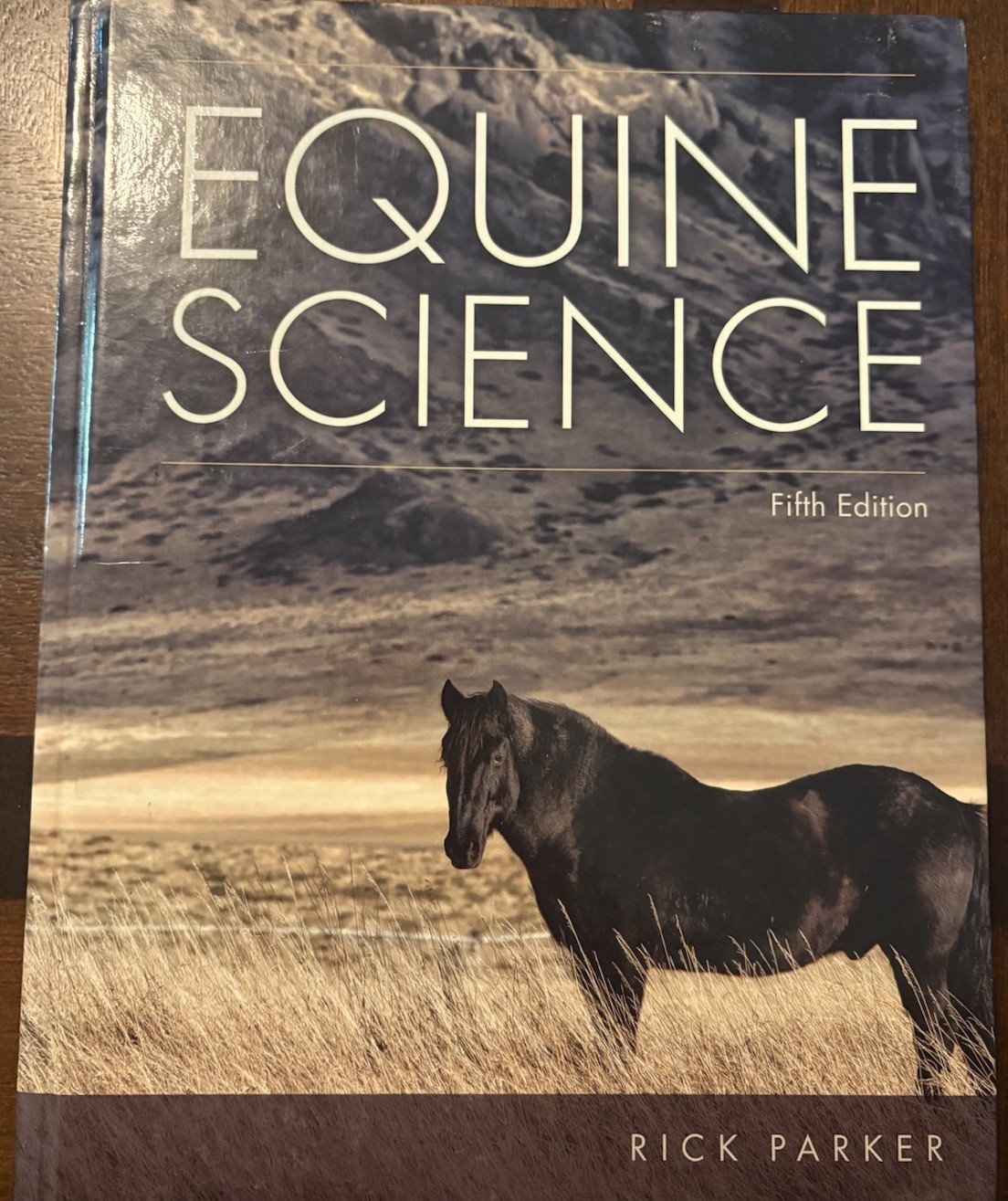 Equine Science (MindTap Course List) – Hardcover By Parker, Rick – VERY GOOD