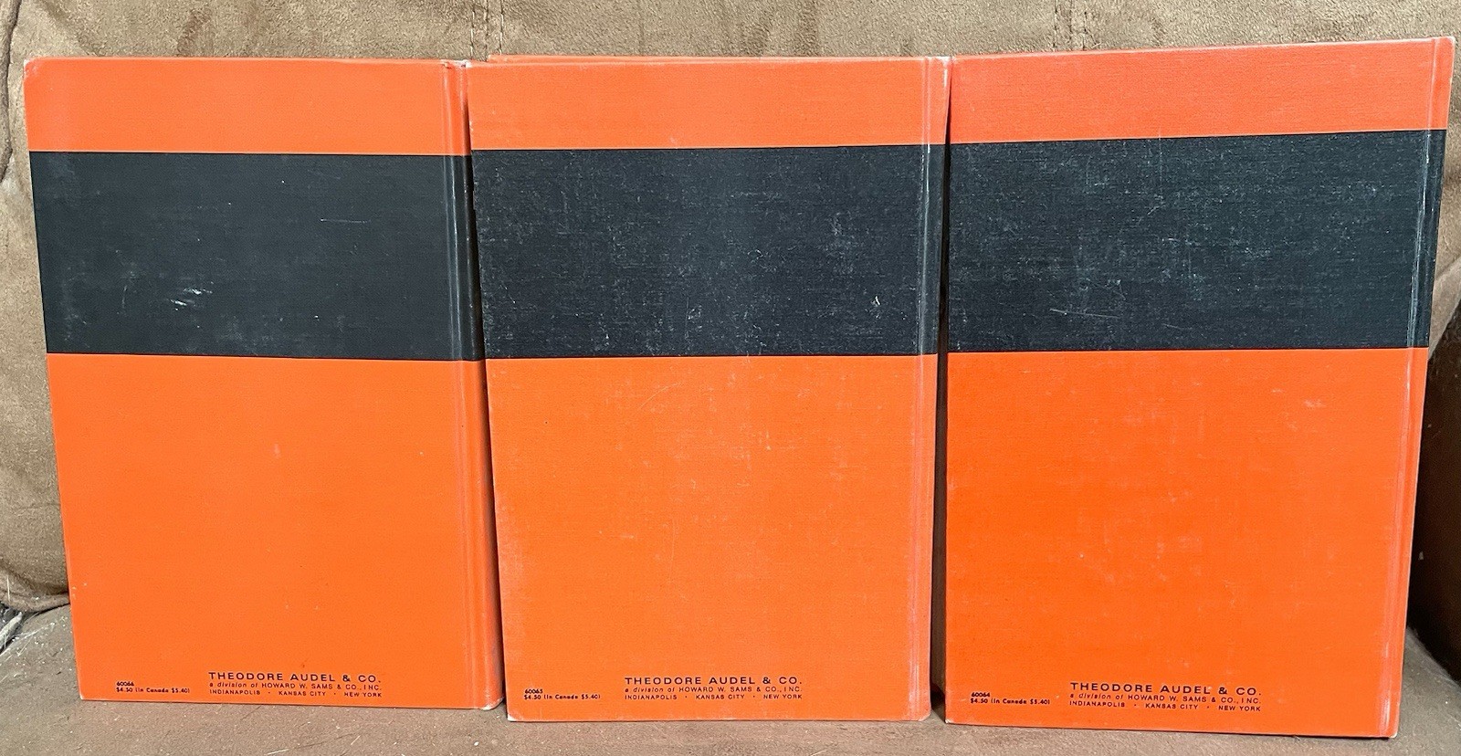 Audel Plumbers And Pipe Fitters Library – Lot of 3 Hardcover Set