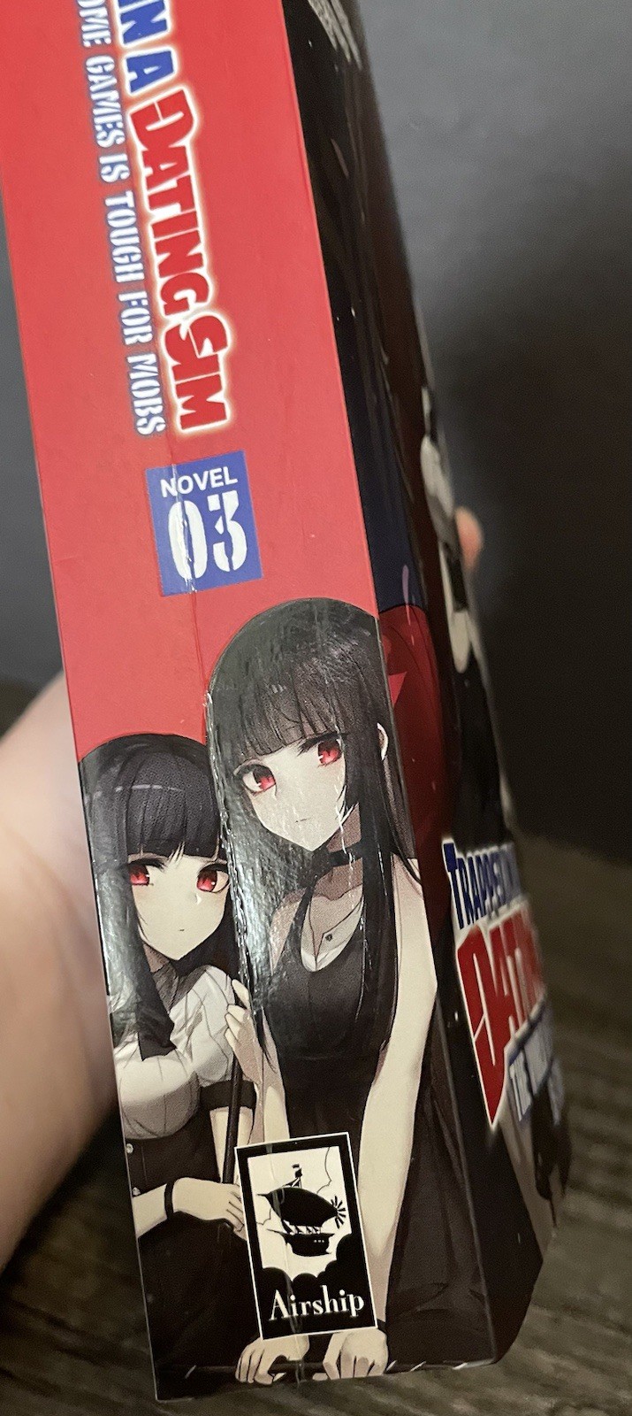 Trapped in a Dating Sim Volume 3 English Light Novel 2021 – First Printing