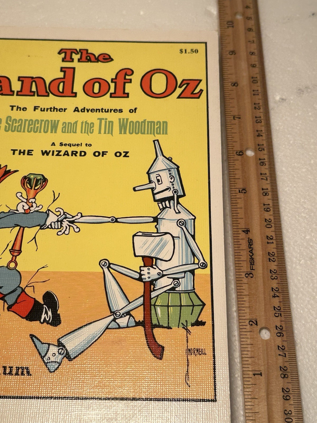 Set of 6 Vintage Oz Books White Edition Softcover 1956