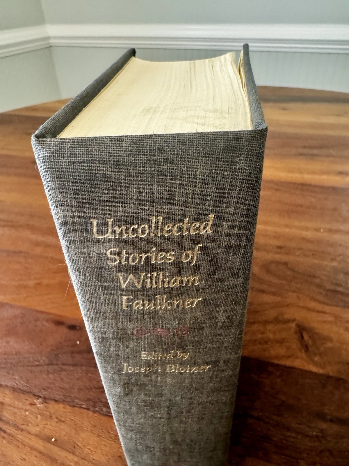 Vintage 1979 Uncollected Stories Of William Faulkner HC Blotner Random House