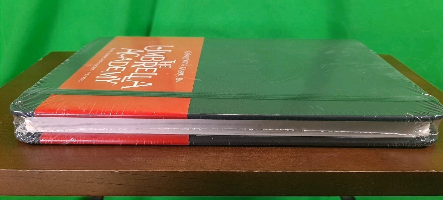 New “The Umbrella Academy” Blank Leather Bound Journal with Pocket 192 Pages