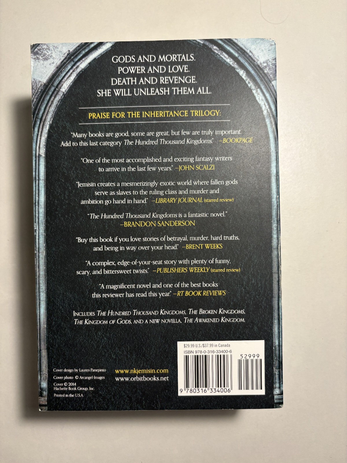 The Inheritance Trilogy, Jemisin, N K Omnibus edition with additional novella