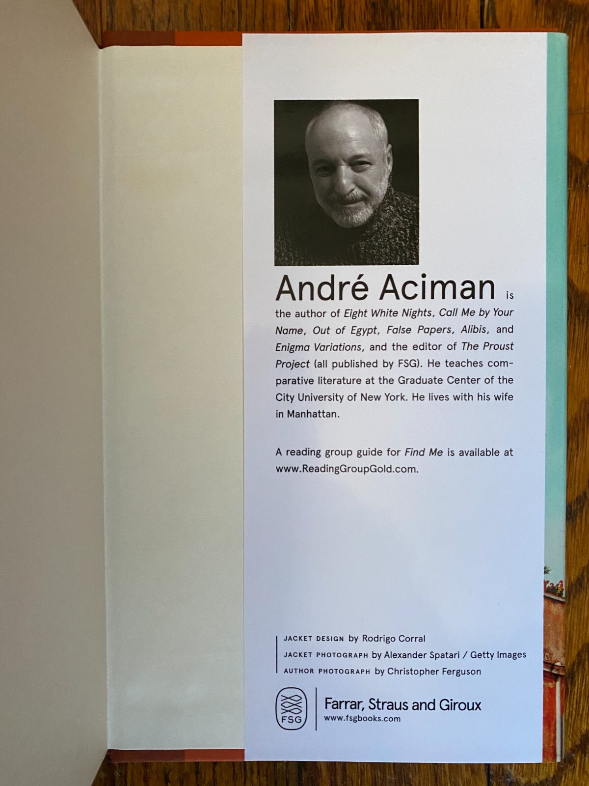 André Aciman- FIND ME- Autographed /SIGNE New, Hardcover Copy, First US Edition