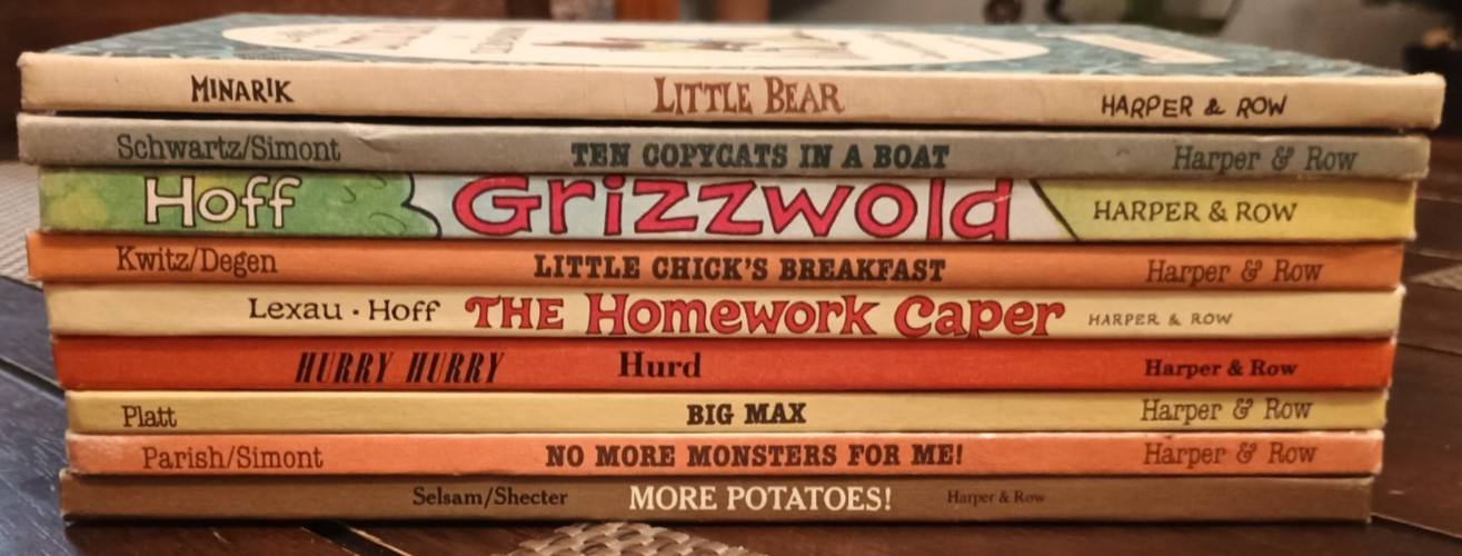 Vintage An I Can Read Book Lot of 13 | VG/HC | Maurice Sendak, Sid Hoff
