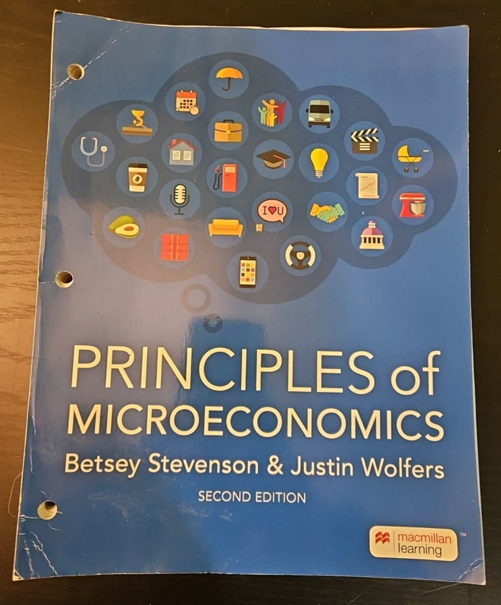Principles of Microeconomics LooseLeaf 2nd Ed. Stevenson VERY GOOD see note