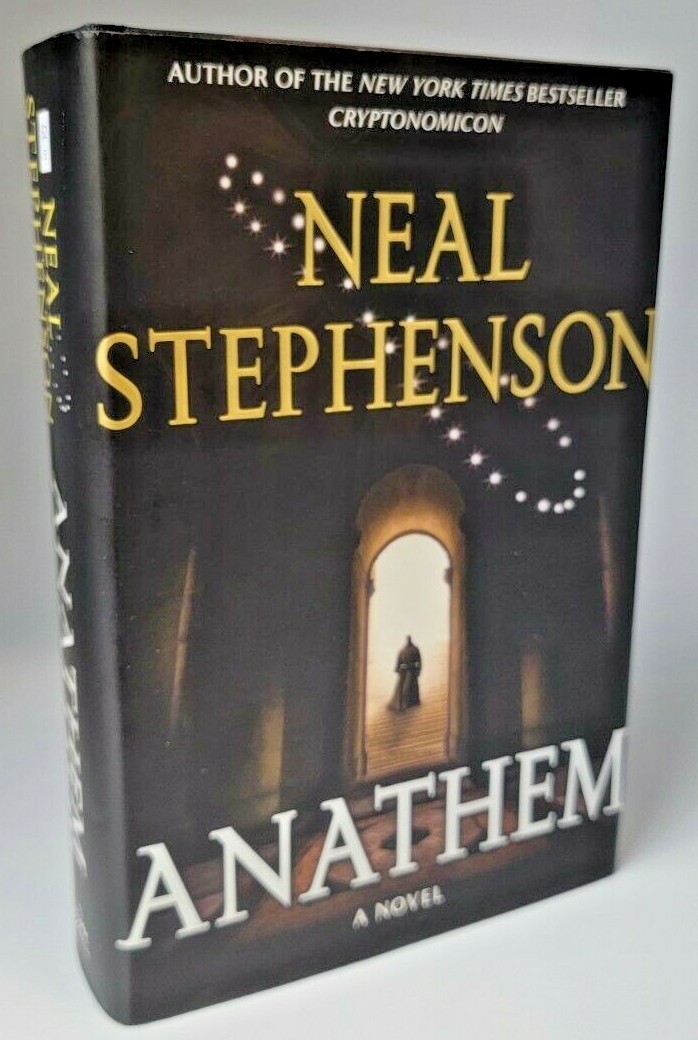 ANATHEM Neal Stephenson SIGNED 1st Edition First Print SCIENCE FICTION Fantasy