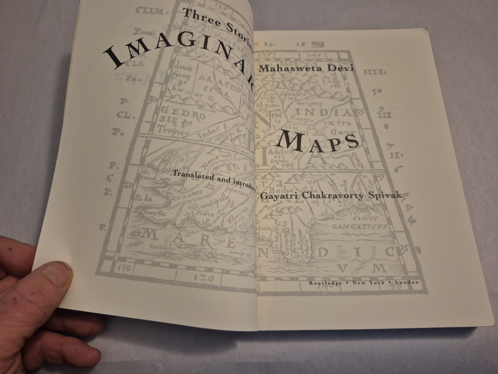 Imaginary Maps Three Stories by Mahasweta Devi Routledge TPB Spivak Colonialism