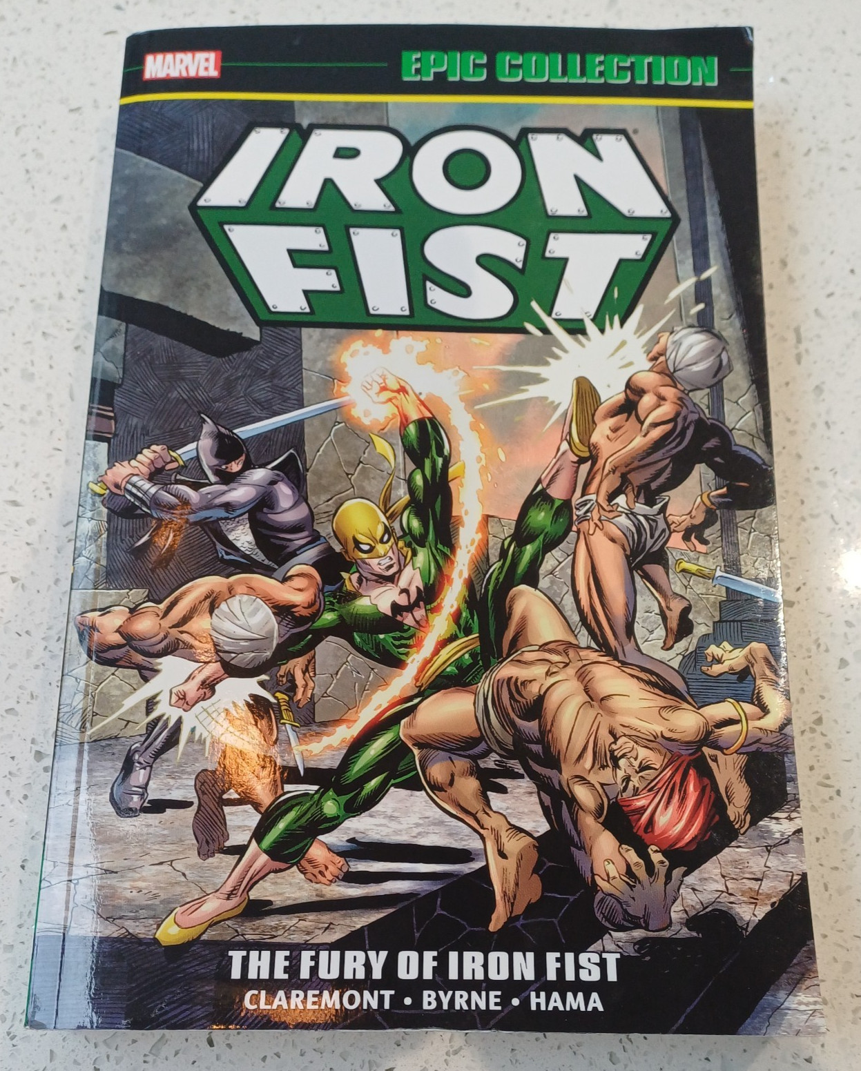 IRON FIST EPIC COLLECTION THE FURY OF IRON FIST TPB 528 Pages 078519164X HAMA