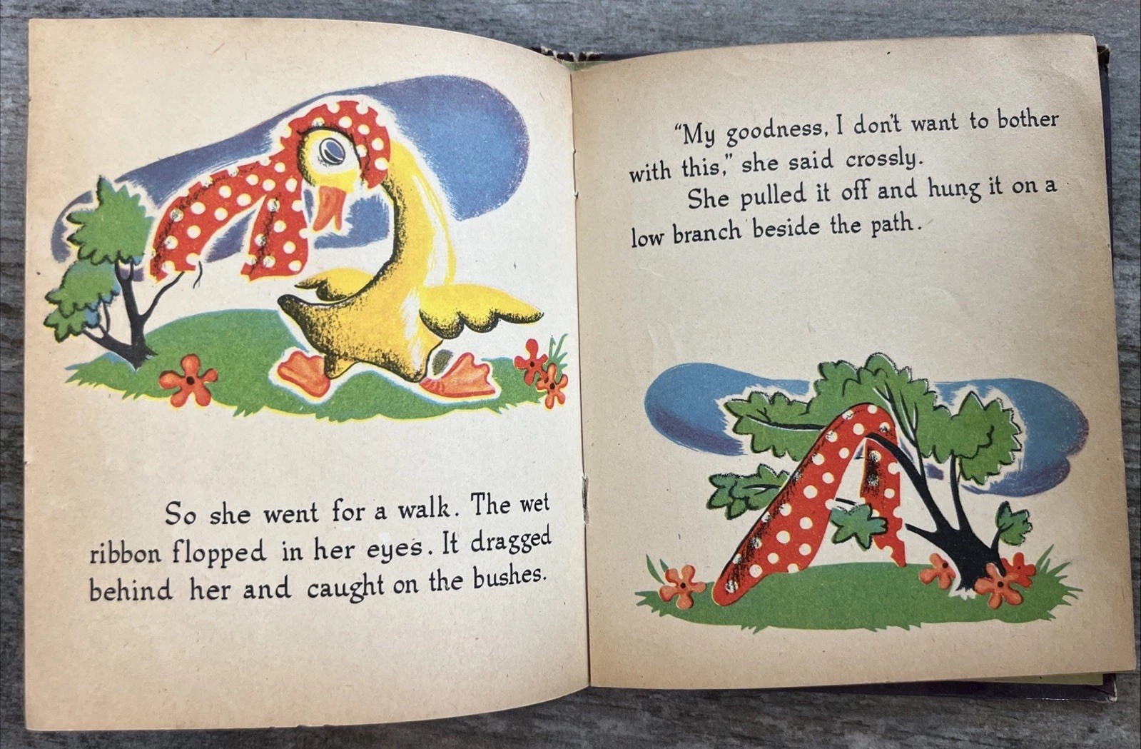 FANNY FORGOT. 1946 Whitman Tell A Tale Book #869
