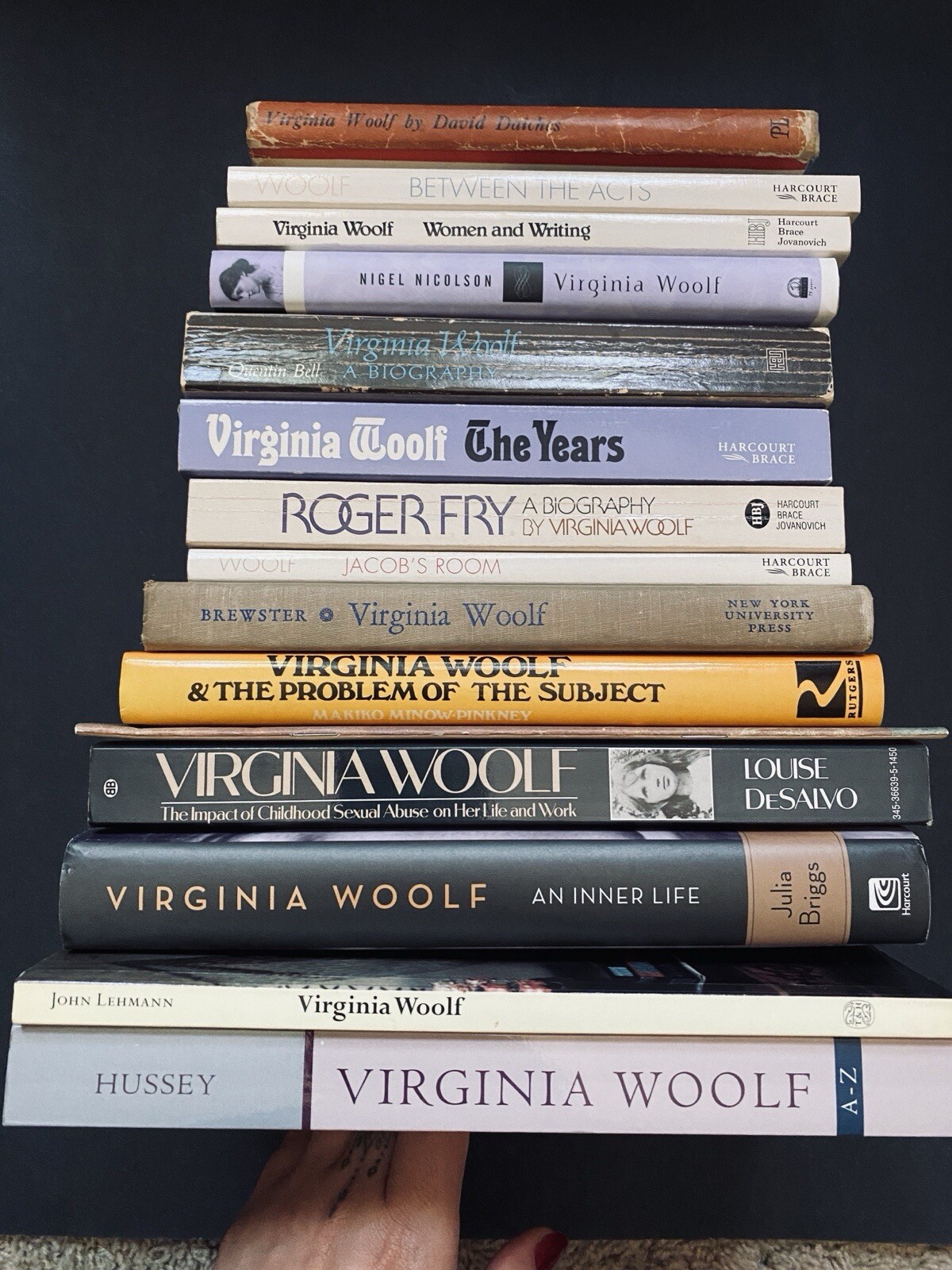 Lot Of 15 Virginia Woolf Collection – Miscellaneous Vintage Books