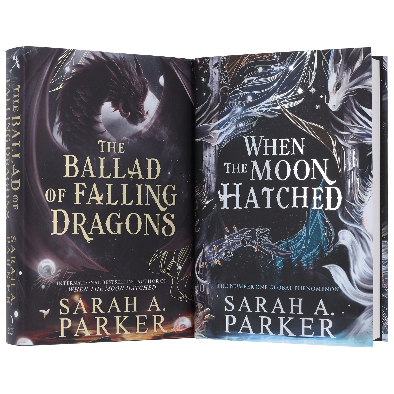The Moonfall Series by Sarah A. Parker 2 Books Set – HB
