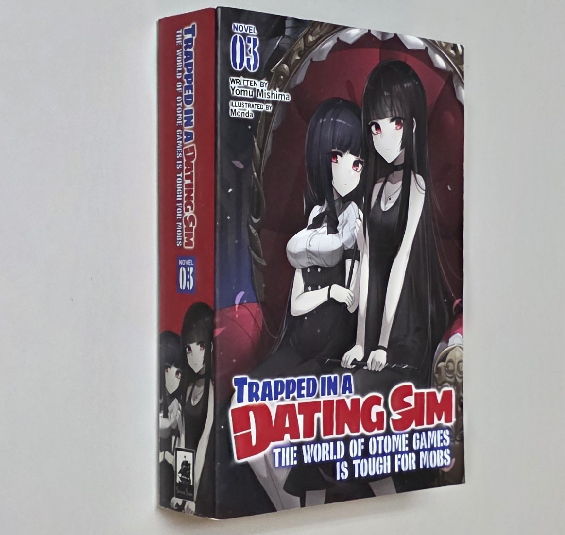 TRAPPED IN A DATING SIM NOVEL 3 (Airship 2021 Light Novel by Yomu Mishima)