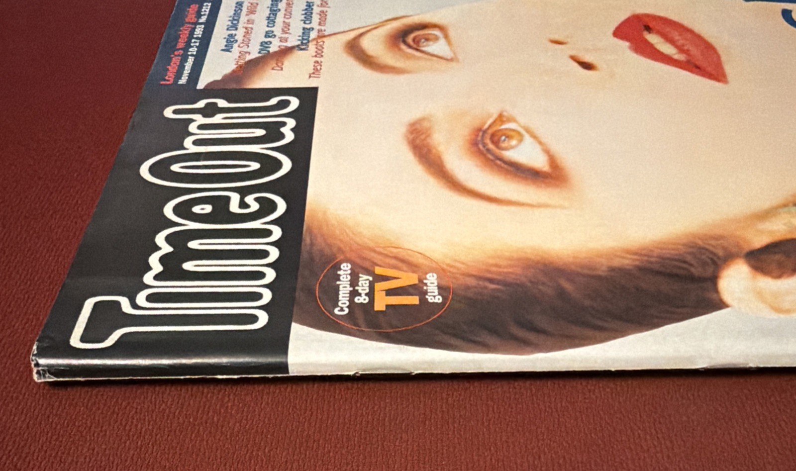 TIME OUT Magazine #1212 1993 NOV 10 KATE BUSH Madness & 1st movie ANGE DICKINSON