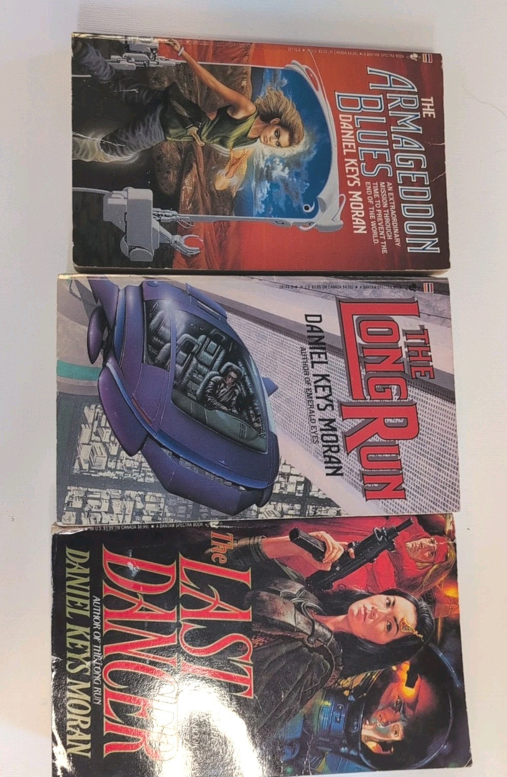 Lot of 3 Daniel Keys Moran Books Paperback