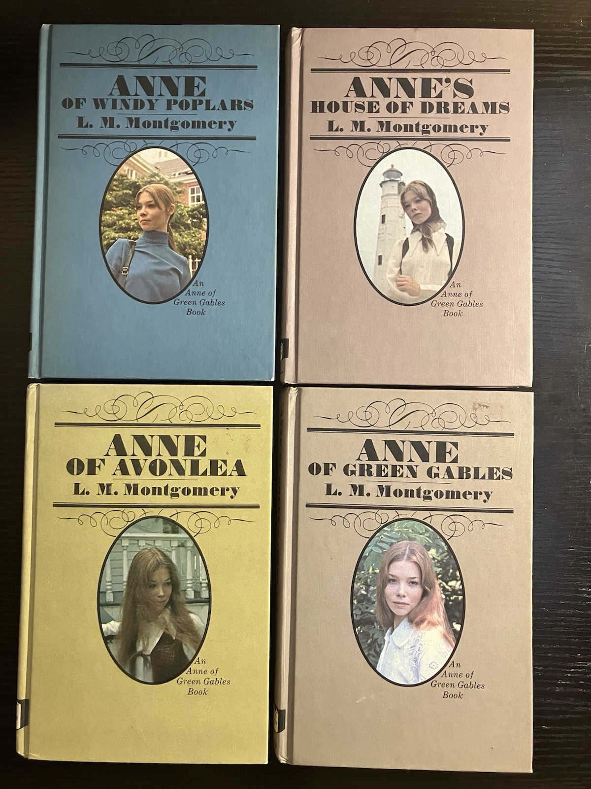 Anne of Green Gables Book Series Set Of 4 Hardcover Vintage Books 1970’s Edition