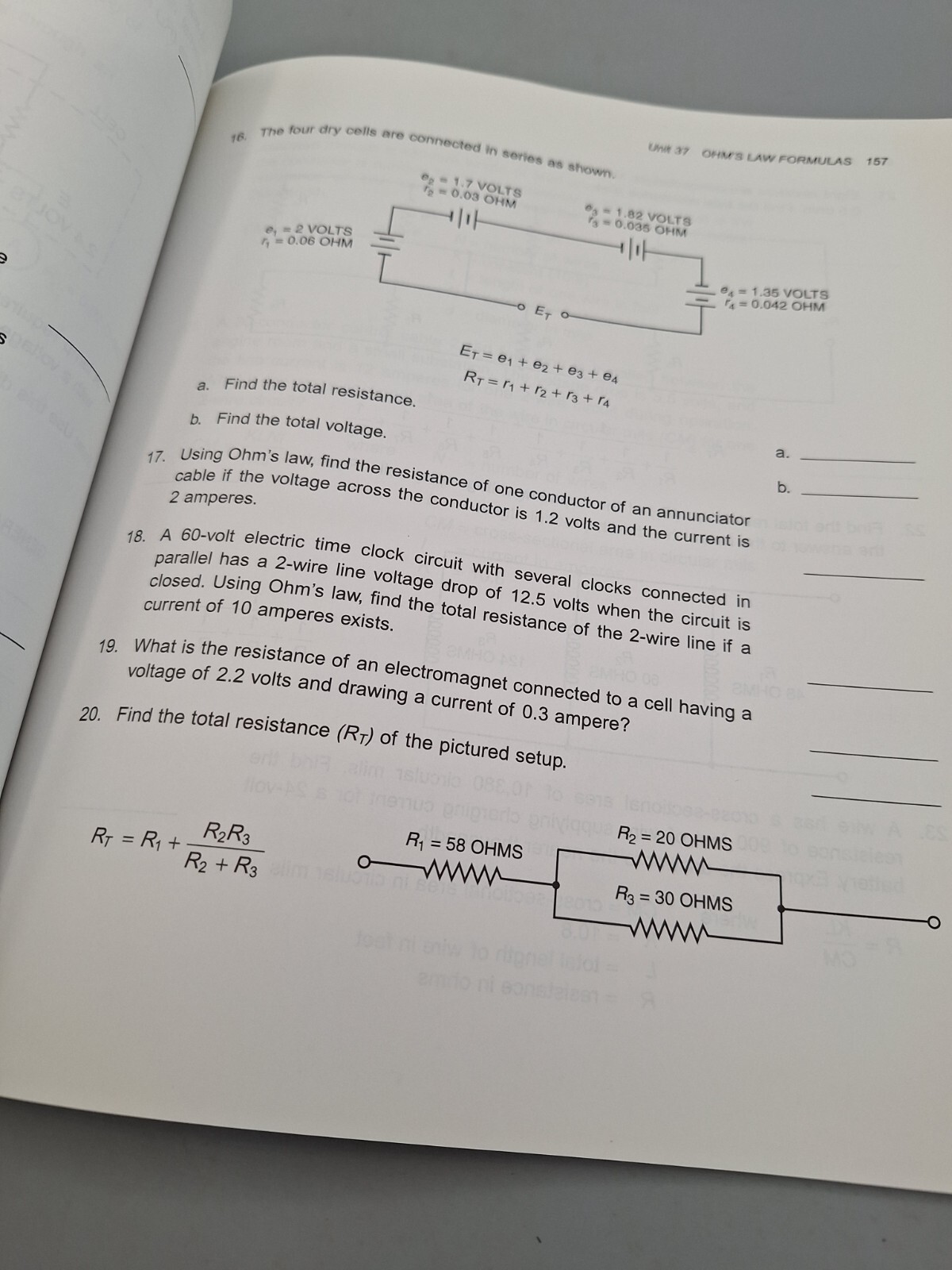 Practical Problems in Mathematics for Electricians by Herman, Stephen L.