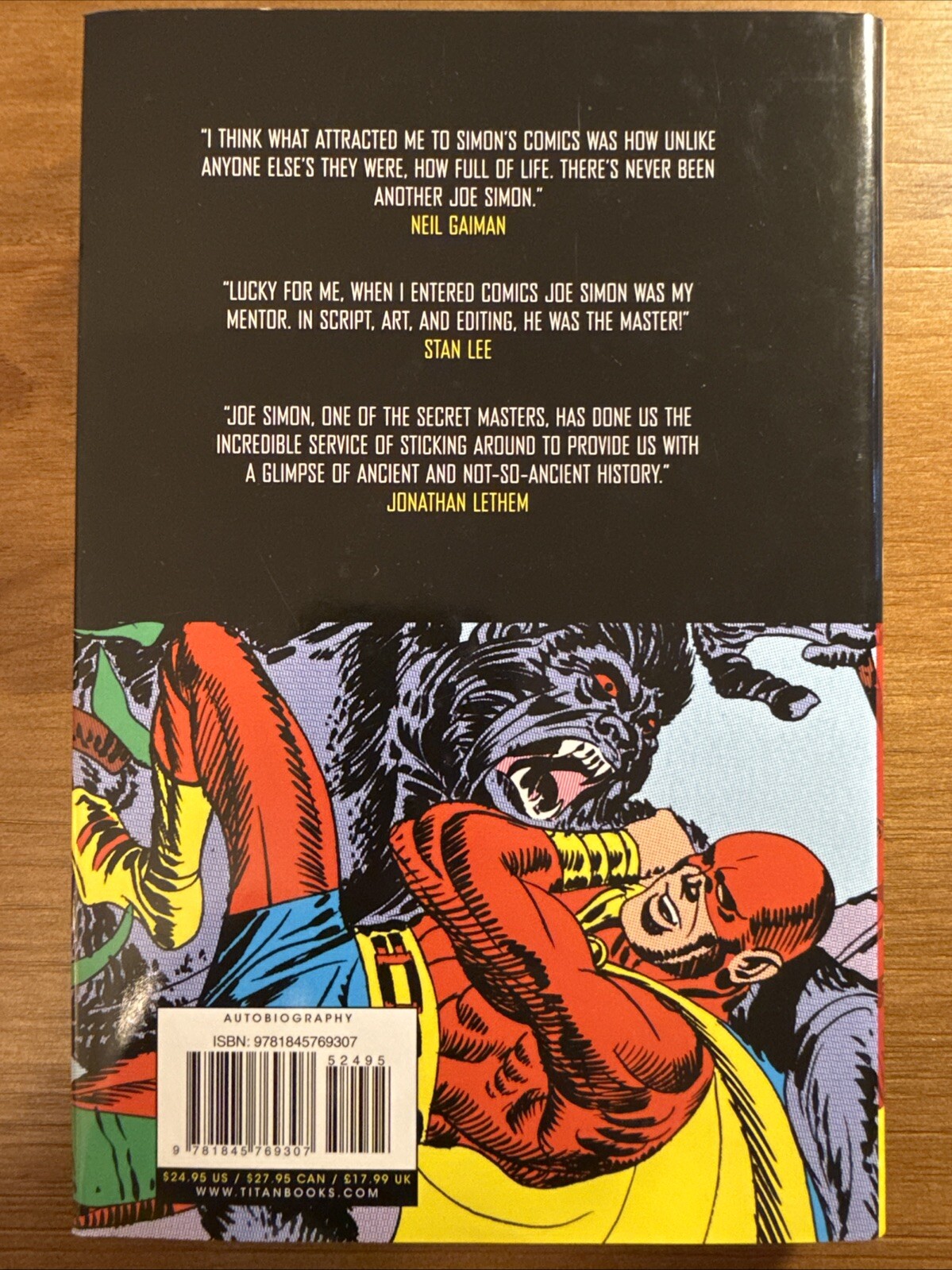 Joe Simon MY LIFE IN COMICS 2011 1st edition HB DJ