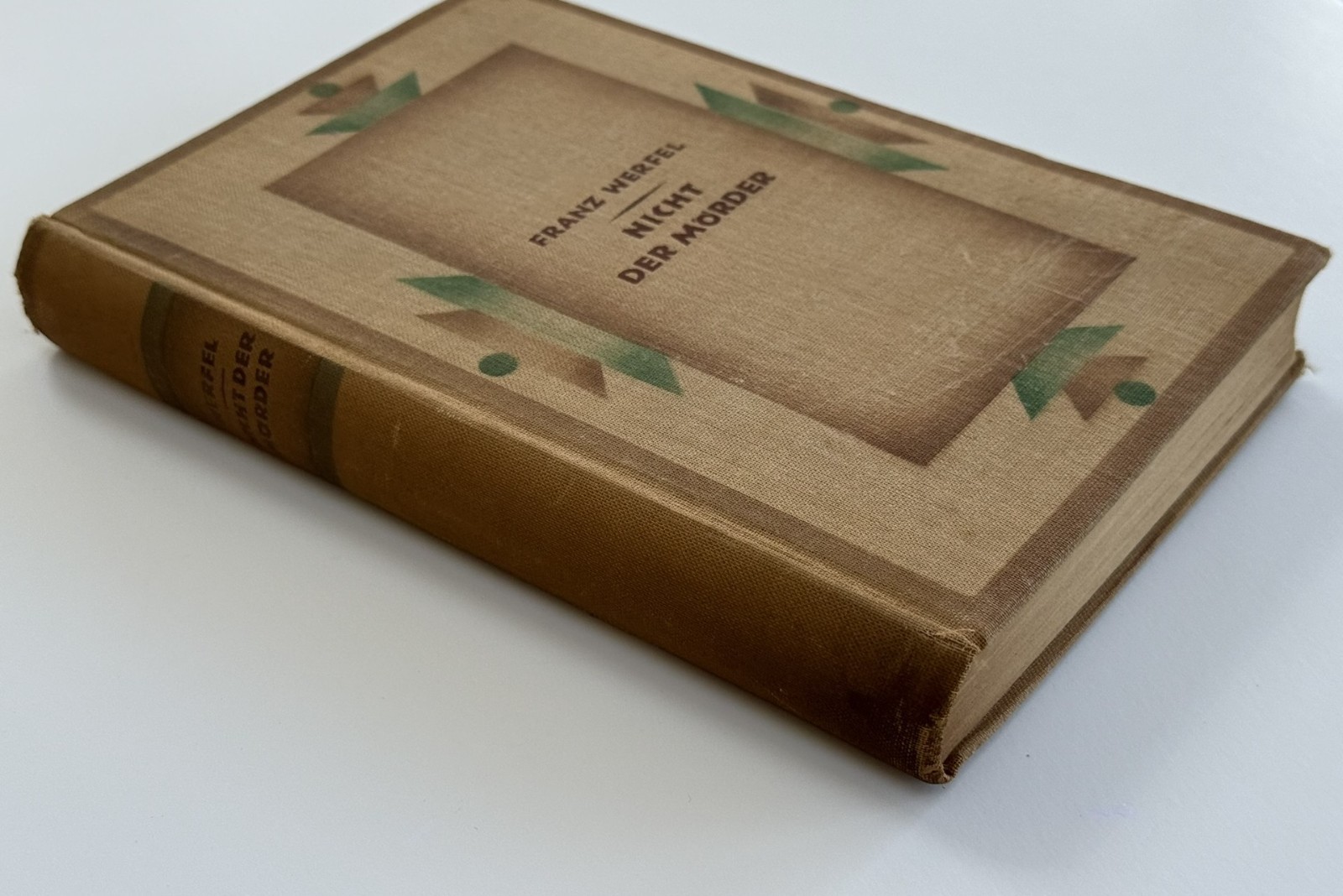 Franz Werfel Inscribed SIGNED in Vienna Nicht der Mörder 1922 Kurt Wolff German