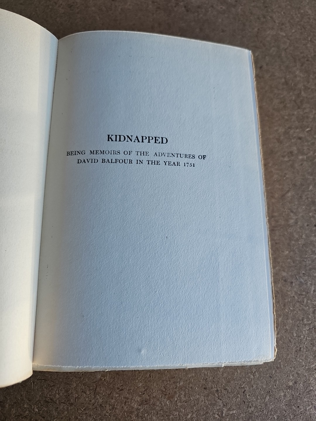 KIDNAPPED by Robert Louis Stevenson Charles Scribner’s Sons 1907 Rare Vintage