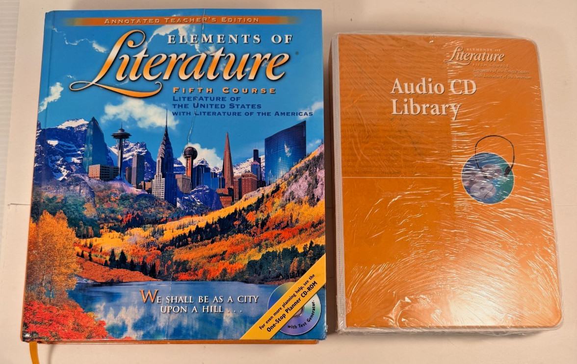 Elements of Literature American Literature 5th Crse 2000 Teacher Set 0030523524