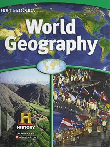 World Geography – Hardcover, by Salter Christopher L. – Very Good x