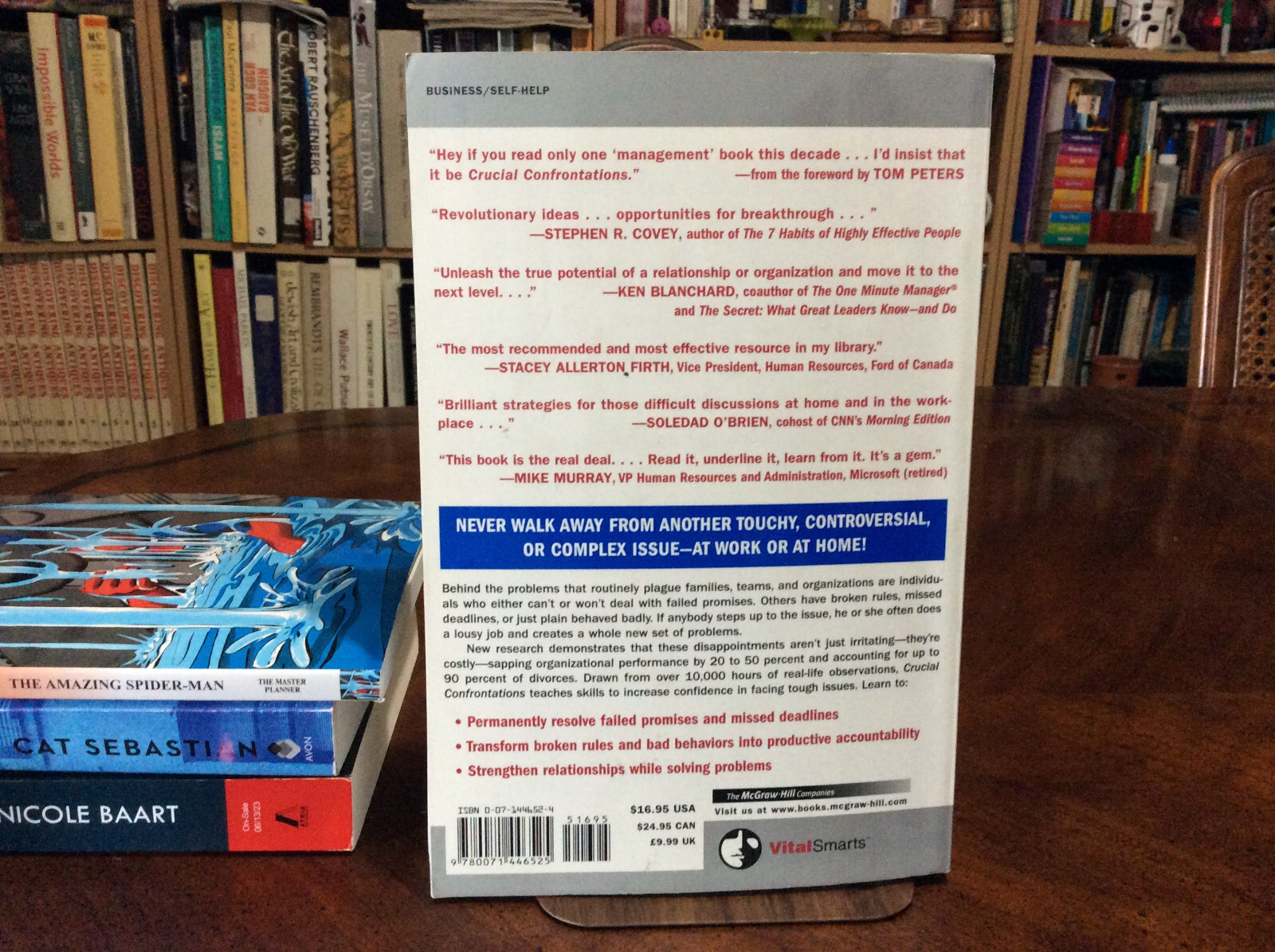 Crucial Confrontations: Tools for Resolvi By Kerry Patterson (2005 Paperback) VG