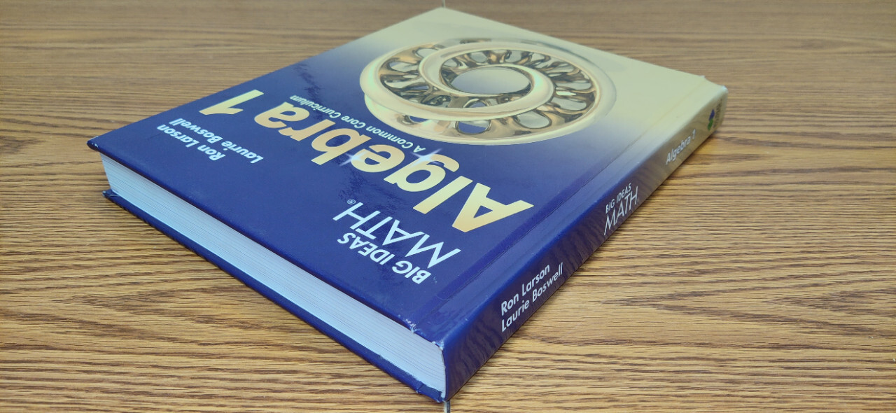 BIG IDEAS MATH Algebra 1 Ser.: Larson Big Ideas Algebra 1 2015 by Ron Larson…