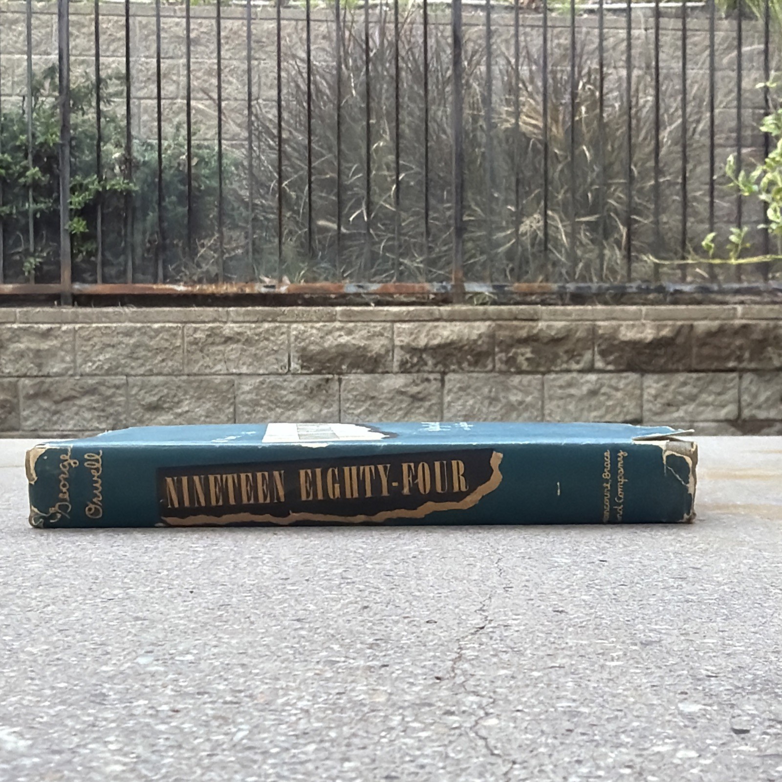 George Orwell – Nineteen Eighty-Four (1984) 1949 First Edition Hardcover