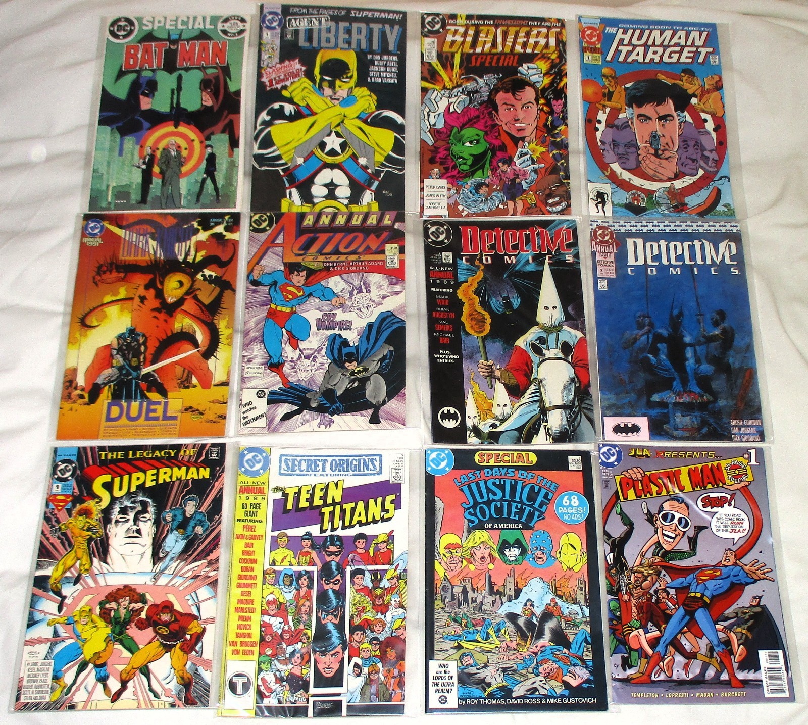 Lot of 12 x DC COMICS ONE-SHOT SPECIALS – Batman Superman JSA JLA Teen Titans