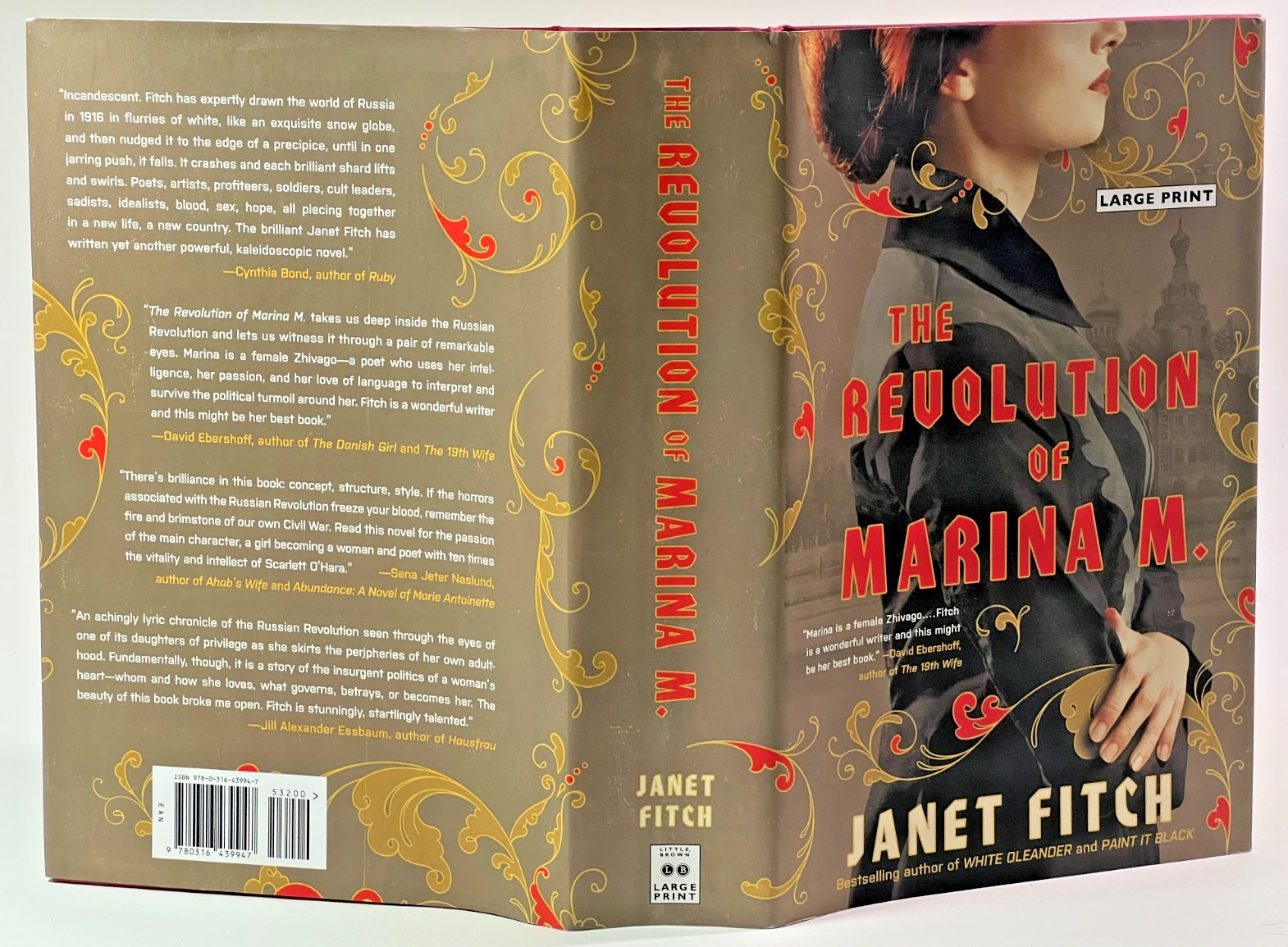 Reader’s Digest Large Print Bundle Revolution of Marina M Hardcover Janet Fitch