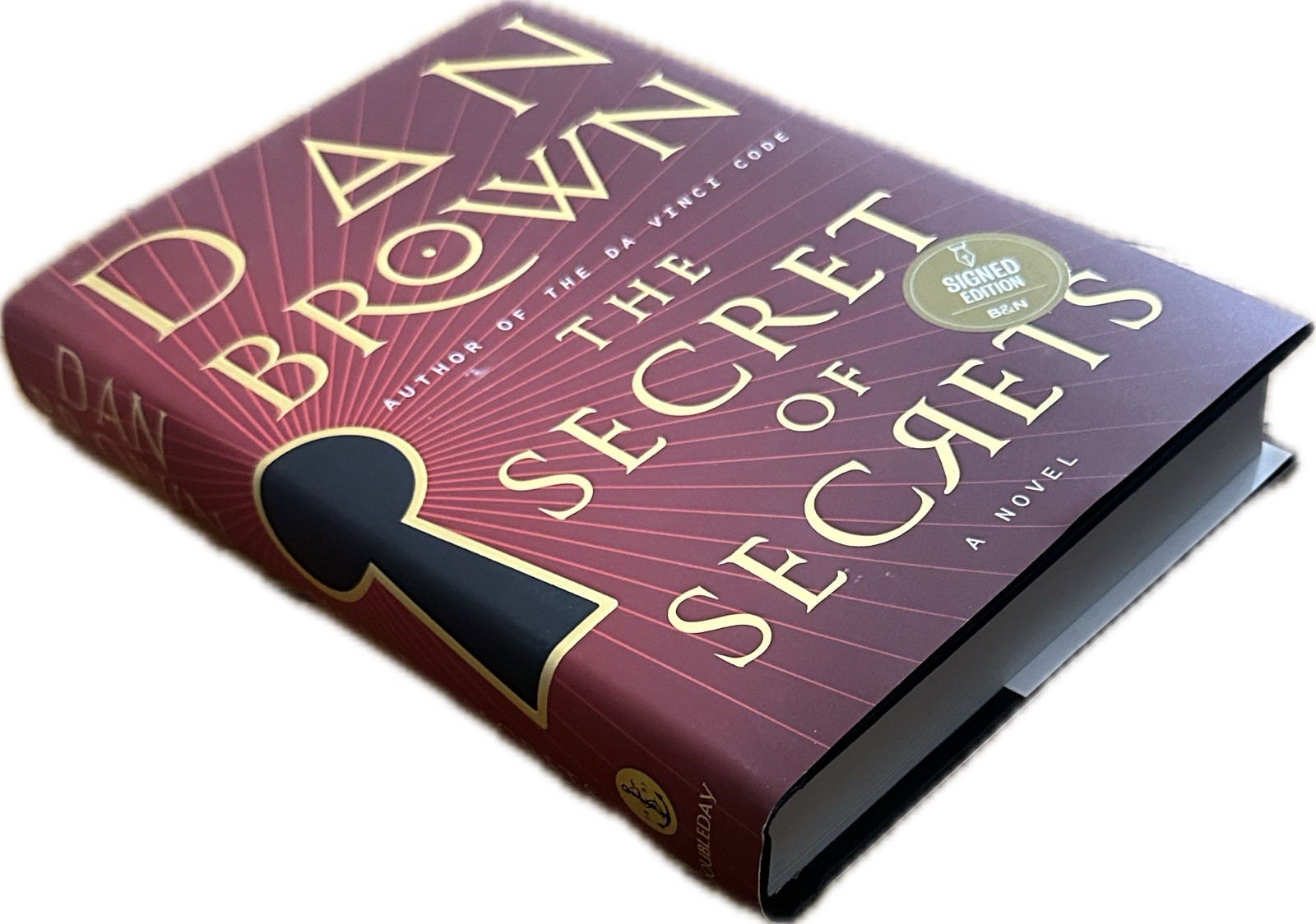 SIGNED The Secret of Secrets: A Novel by Dan Brown 2025 Doubleday 1st Edition HC