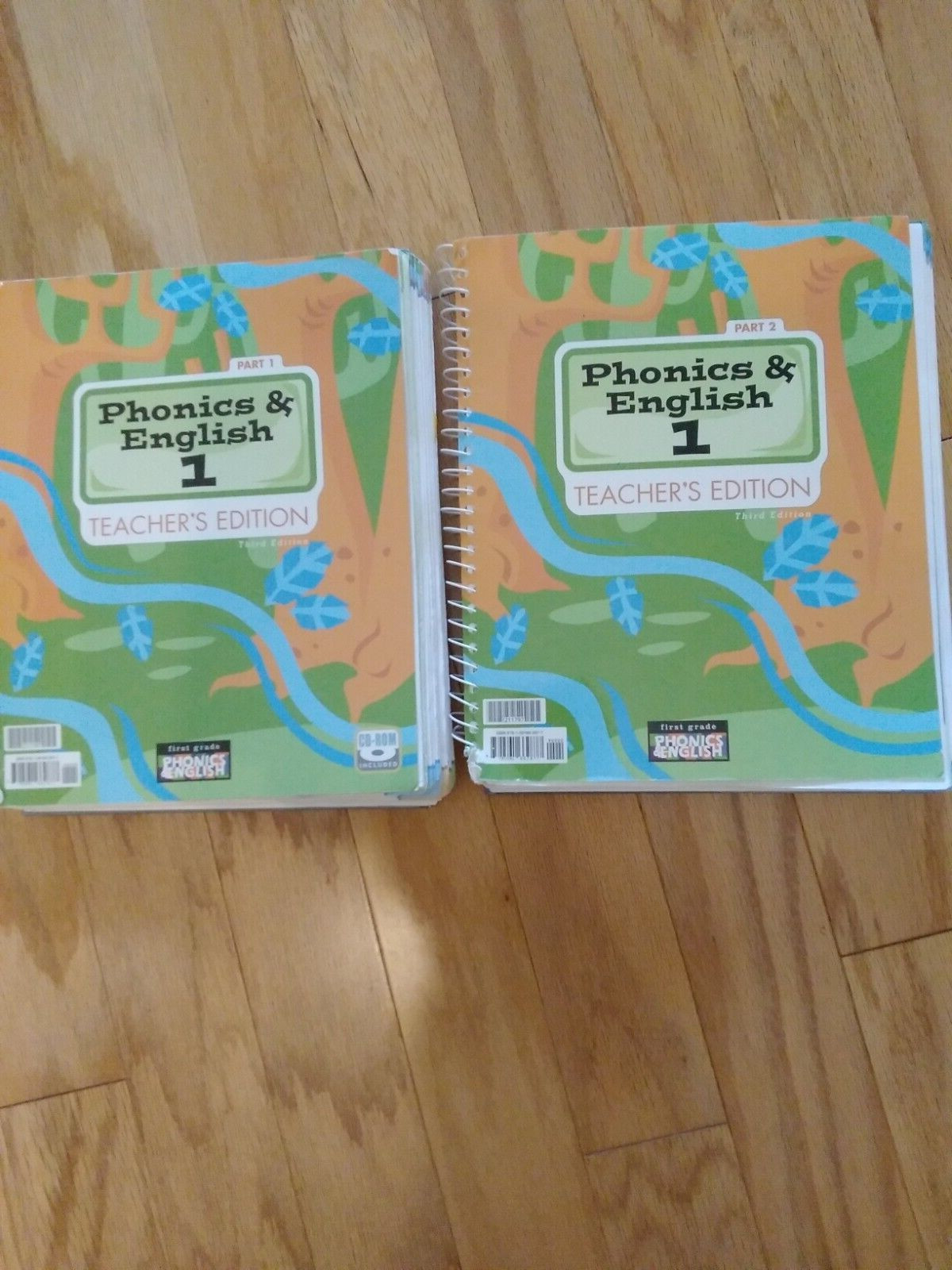 Bob Jones University (BJU) Phonics & English 1st Grade TE 3rd Edition with CD